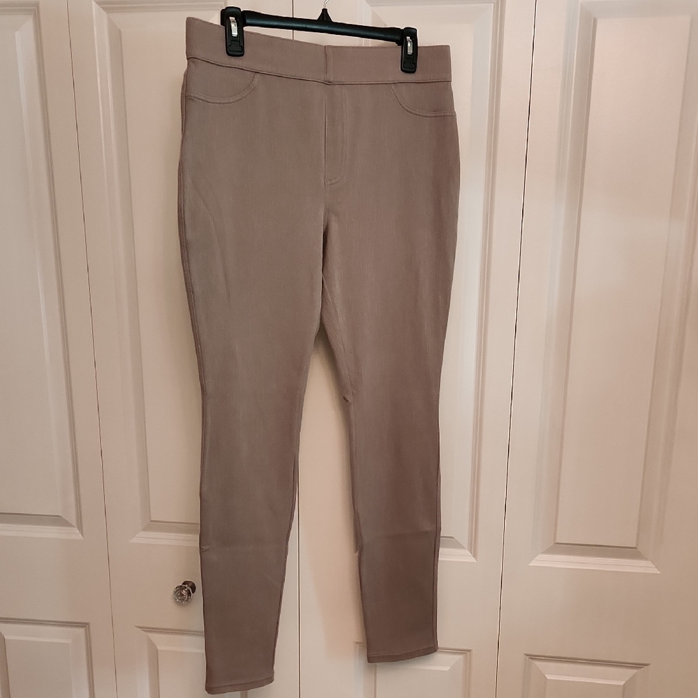 Simply Noelle Taupe Skinny Stretch Pants/Leggings